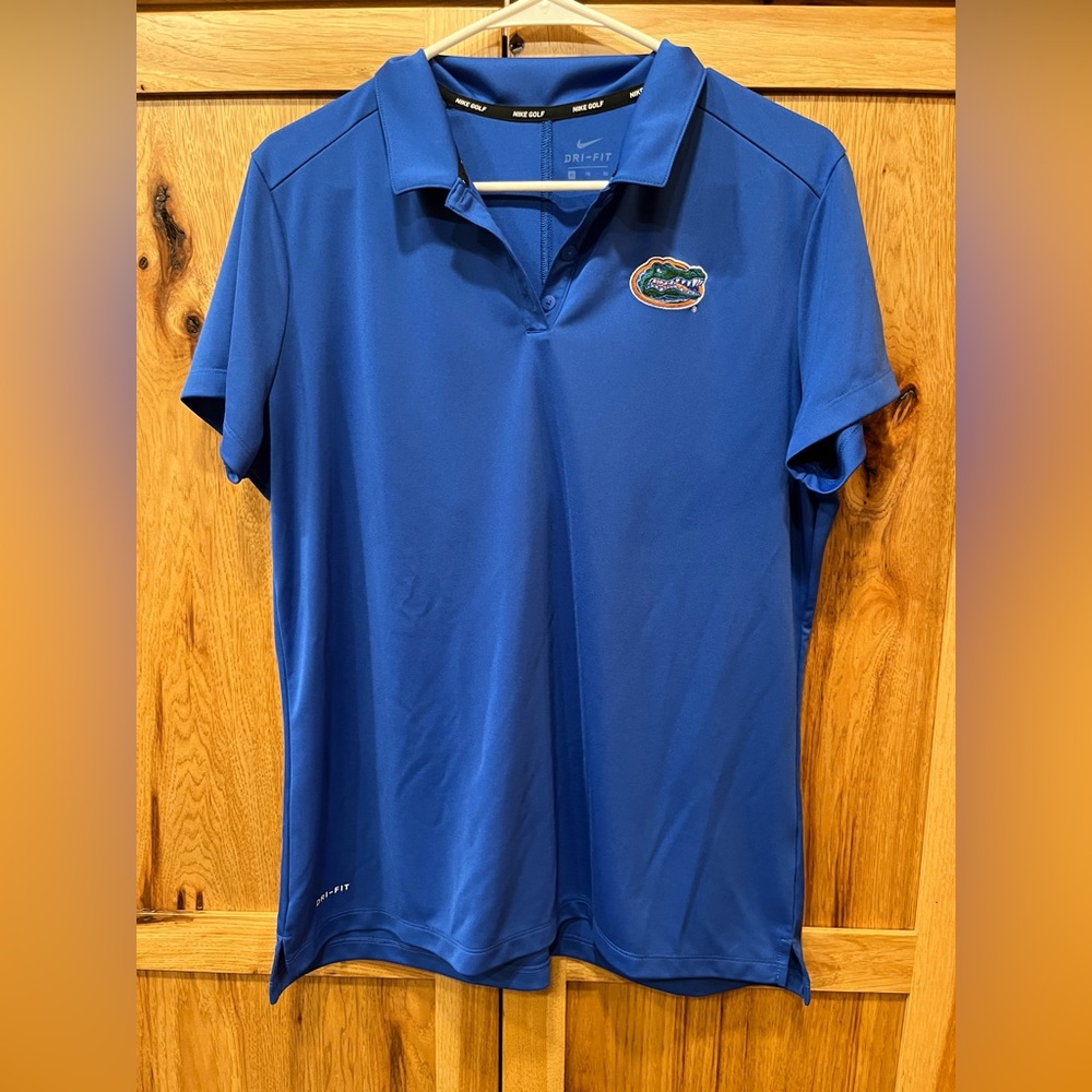 Nike Blue Florida Gators Dri-FIT Polo